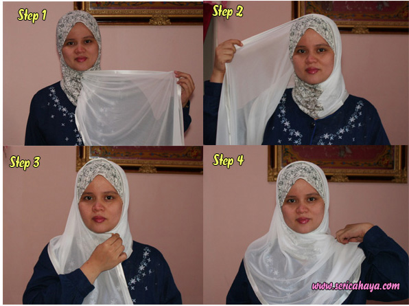 Cara-cara memakai tudung dubai