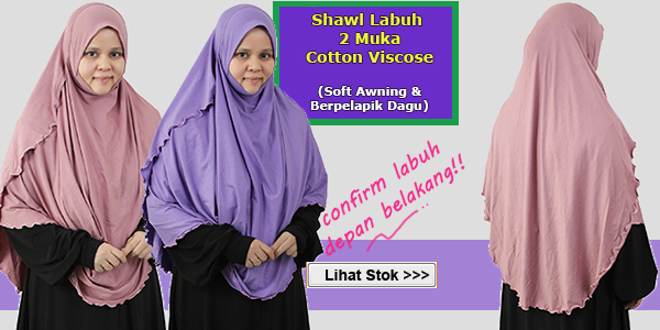 Tudung Ekin Ala Ariani Cotton - Fabric Cotton berkualiti Tinggi