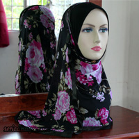 Tudung Dubai Original dari Dubai, Kuwaiti  selendang lilit