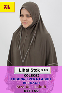Tudung Awning Lembut Sport Size XL