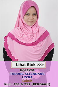 Tudung ala Ekin Ariani Hajaba Sri Munawwarah