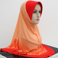 Tudung Lycra Dwi Tona / 2 Tona Warna Ala Ariani
